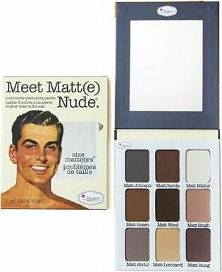 TheBalm Meet Matt(E) Nude EyeShadow Palette-Eyeshadow Palette