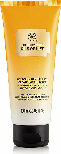 The Body Shop Oils Of Life Intensel Revitalising Cleansing Oil-In-Gel 100Ml