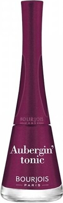 Bourjois 1 Seconde Nail Polish 17 Aubergin'tonic 9 Ml/030 Oz