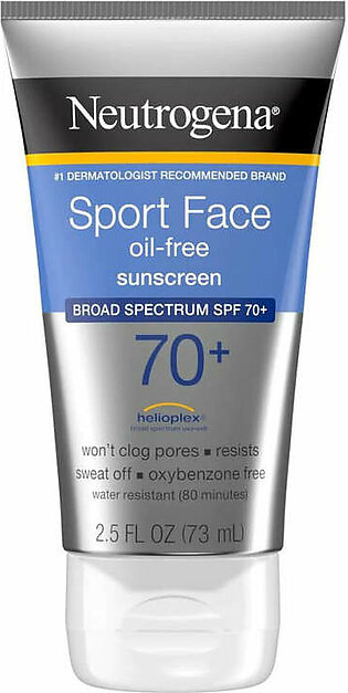 Neutrogena Sunscreen Sport Face Lotion SPF 70+ 73Ml