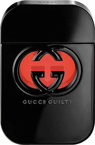 Gucci Guilty Black for Women Edt Spray 75ml-Perfume
