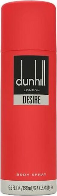 Dunhill Desire Red Body Spray 195 ml