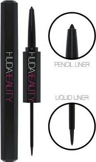 Huda Beauty Life Liner Duo Pencil & Liquid Eyeliner - #Very Vanta (Extreme Black)