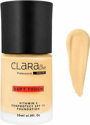 Claraline Professional Soft Touch SPF 15 Foundation-06