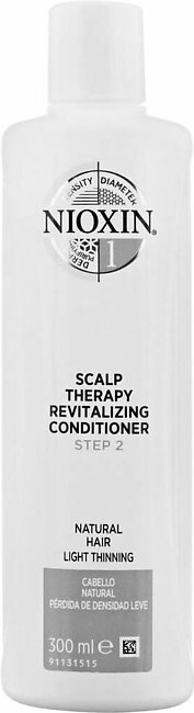 Nioxin 1 Scalp Therapy Revitalizing Conditioner Step 2 Natural Hair Light Thinning 300ml