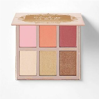 BH Cosmetic Blushing in Bali 6 Color Blush and Highlighter Palette