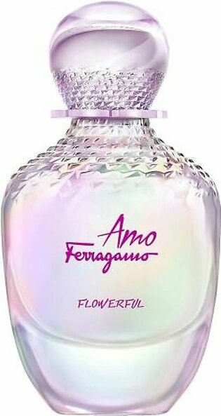 Salvatore Ferragamo Ladies Amo Flowerful For Women EDT Spray (100 ml)-Perfume