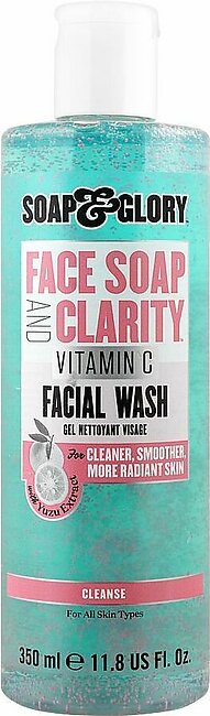 Soap & Glory Face Soap and Clarity Vitamin C Facial Wash 350Ml