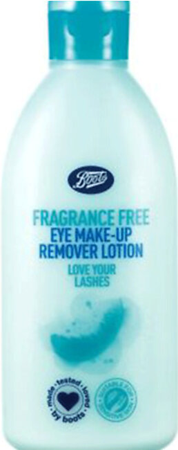 Boots Fragrance Free Eye Makeup Remover Lotion 150Ml