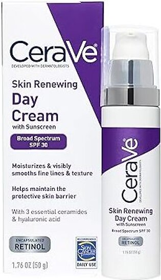 Cerave Skin Renewing Day Cream Sunscreen Spf 30 50Ml