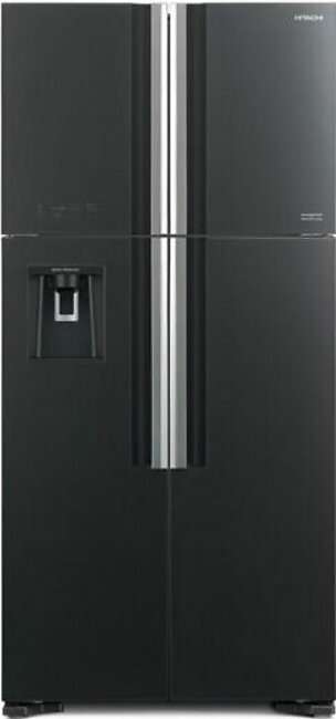 Hitachi Refrigerator RWB690 GBK Grey Glass