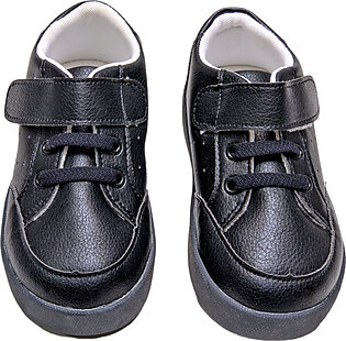 X.WAWA Black Baby Shoes