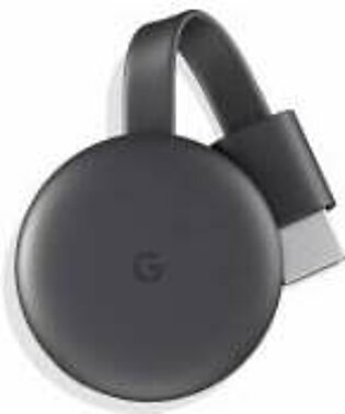Google Chromecast 3 Media Streaming Device (Charcoal Black)