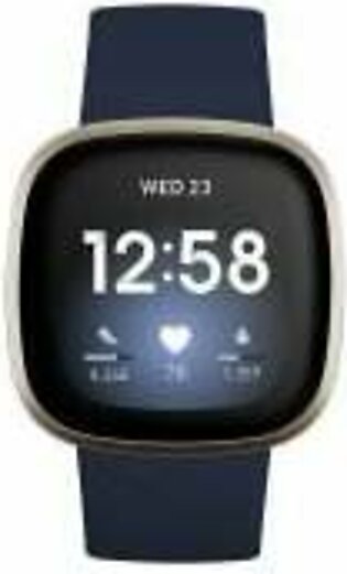Fitbit Versa 3 - Fitness Smart Watch + GPS (Blue)