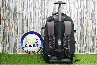Royal Mountain School / Laptop / Travel Trolley Backpack Bag 21 Inches Brown (5901-21)
