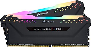 CORSAIR VENGEANCE® RGB PRO 16GB (1 x 16GB) DDR4 DRAM 3600MHz C18 Memory Kit — Black