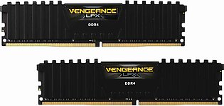 CORSAIR VENGEANCE® LPX 16GB (2 x 8GB) DDR4 DRAM 3600MHz C16 Memory Kit – Black