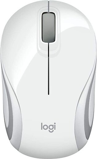 Logitech M187 Wireless Ultra Portable Mouse – White