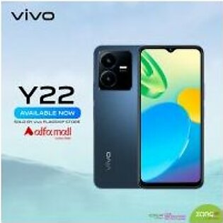 Vivo Y22 - 4GB - 64GB - 50MP Camera - 6.55" Screen| On Installments By Vivo Flagship Store