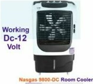 Nasgas Room Air Cooler Solar DC-12 Volt Model NAC-9800 Cooling Box For Re-Freezable Ice Packs - Without Installments