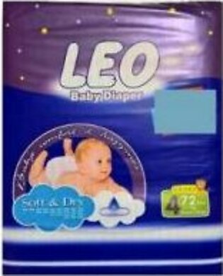 Leo Baby Diapers Mega Pack Large (Pack of 72) - LBL72 (SNS)