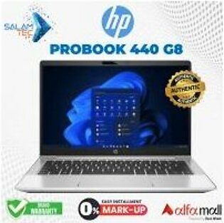 HP Probook 440 G8, 8GB DDR4 3200MHz ,  No Micro SD | Microsoft Windows 10 Home -With Official Warranty On Easy Installment - Same Day Delivery In Karachi Only - SALAMTEC BEST PRICES