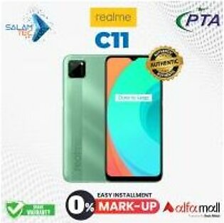 Realme C11 (4Gb,64Gb)-With Official Warranty On Easy Installment - Same Day Delivery In Karachi Only - 6 Months Official Warranty on Accessories - SALAMTEC BEST PRICES
