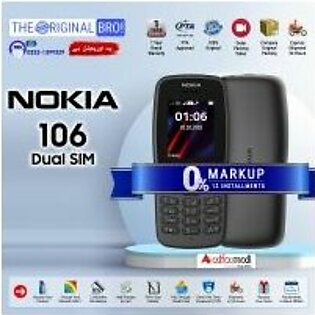 Nokia 106 | PTA Approved | Easy Monthly Installment - The Original Bro
