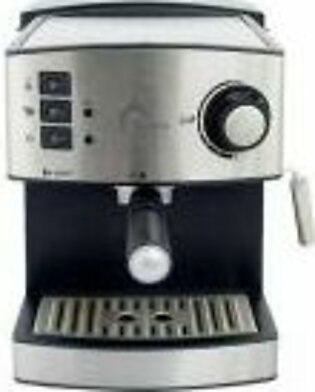 E-lite Semi Automatic Espresso Coffee Machine Silver (ESM-122806) - ISPK