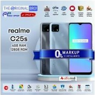 Realme C25s (4GB RAM 128GB Storage) PTA Approved | Easy Monthly Installments - The Original Bro