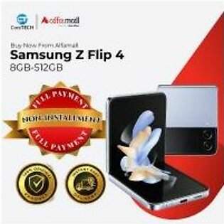 Samsung Z Flip 4 8GB-512GB Blue Color Non Installment CoreTECH | Same Day Delivery For Selected Area Of Karachi