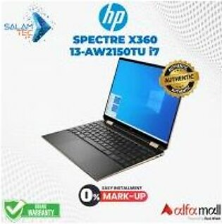 HP Spectre x360 13-AW2150TU i7-1165U 2.8Up To 4.7 Ghz-16GB, 512SSD, -With Official Warranty On Easy Installment - Same Day Delivery In Karachi Only -  SALAMTEC BEST PRICES