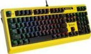 A4Tech Bloody RGB Mechanical Gaming Keyboard Punk Yellow (B810RC) - ISPK