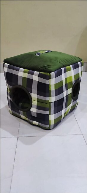 CAT HOUSE WITH BED (CHECK DESIGN)