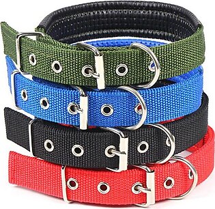 SOFT DOG COLLAR ( DIFFERENT COLORS)