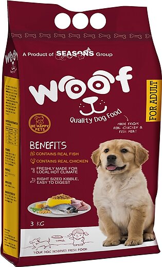 Woof Adult Dog Food 3k