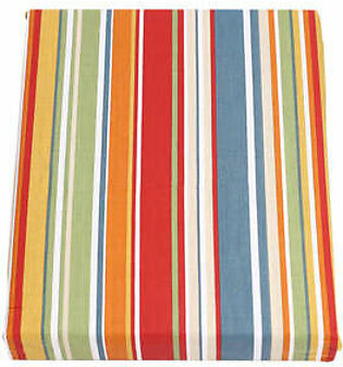 Multi Stripe Single Bed Sheet 68x96" Multi