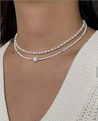 Pearl Trending Necklace – Pack of 2