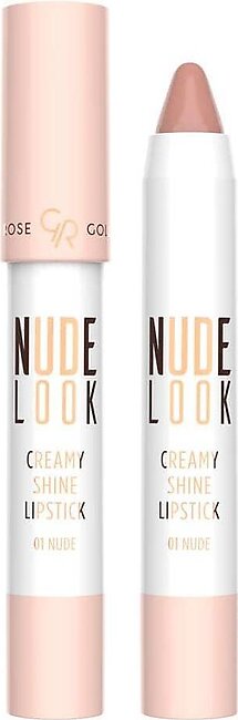 Nude Look Creamy Shine Lipstick (NEW)