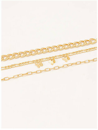 Golden Bracelet Set