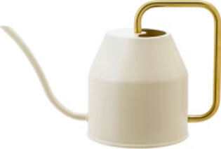 IKEA VATTENKRASSE Watering Can, Ivory-Gold-Colour 0.9 L