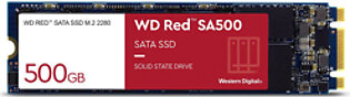 Western Digital SSD Red SA500 Nas Sata M.2 2280 (WDS500G1R0B) 500GB
