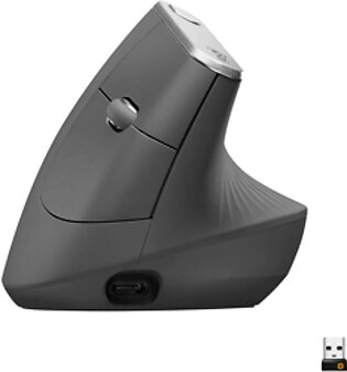 Logitech Mx Vertical Wireless Mouse (910-005447) Graphite