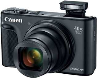 Canon Powershot SX740 HS 20.3-Megapixel Digital Camera - Black