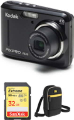 Kodak Pixpro FZ43 Digital Camera Black