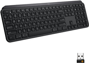 Logitech MX Keys Advanced Full-size Wireless Keyboard (920-009295) - Black