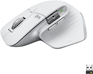 Logitech MX Master 3S Wireless Laser Mouse with Ultrafast Scrolling (910-006558) - Pale Gray