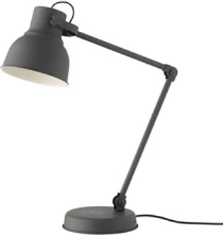 IKEA HEKTAR Work Lamp with Wireless Charging, Dark Grey