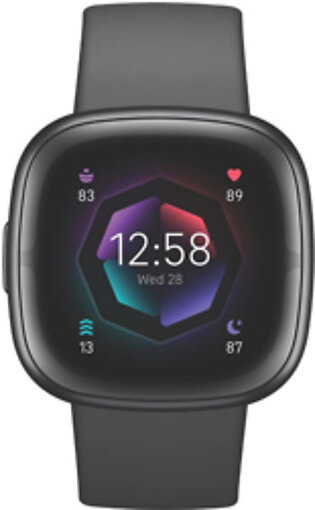 Fitbit Sense 2 Fitness Smartwatch (FB521BKGB-US) - Shadow Gray / Graphite Aluminum