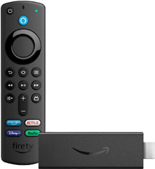 Amazon Streaming Media Player Fire TV Stick (3RD Gen) With Alexa Voice Remote (3RD Gen) Black
